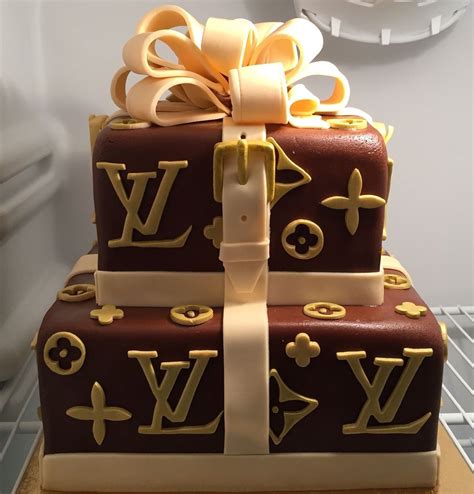 louis vuitton birthday cake for men|happy birthday Louis Vuitton cake.